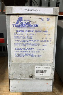 ACME- T253008S (PRI.240/480V,SEC.120/240V,50KVA) Product Image